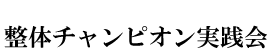 整体チャンピオン実践会